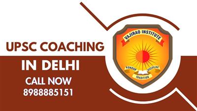 Top UPSC Coaching in Delhi- Vajirao and Reddy Institute