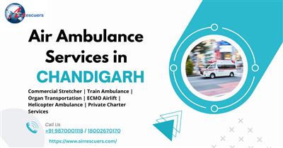 Air Ambulance Services in Chandigarh Your Emergency Gateway