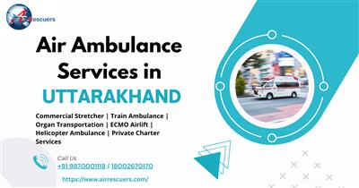 Air Ambulance Services in Uttarakhand Timely Rescue, Expert Care