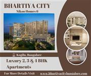 Bhartiya City Nikoo Homes 6 Luxury 2, 3 & 4 BHK Apartments in Kogilu, Bangalore