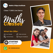 Online Maths Classes for Class 7 – CBSE Expert Tutor