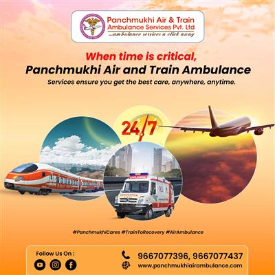 Panchmukhi Best Patient Shifting Ambulance in Ranchi- always ready