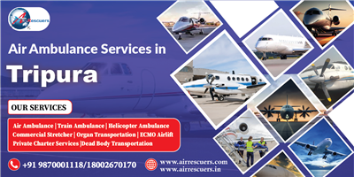 Air Ambulance Services in Tripura Trusted Emergency Patient Transfers