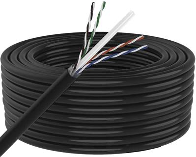 FEDUS Cat6 Heavy Duty Outdoor Cable Weatherproof/UV Resistant 1000mbps Ethernet