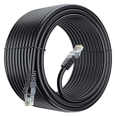 FEDUS Cat6 Heavy Duty Outdoor Cable Weatherproof/UV Resistant 1000mbps Ethernet