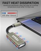 FEDUS Usb C To Hdmi Adapter 4K@60Hz Type-C To Hdmi Female Converter Cable, Porta
