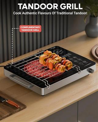FEDUS 2200 Watts Infrared Cooktop, Energy Efficient Cook & Grill Infrared Stove,