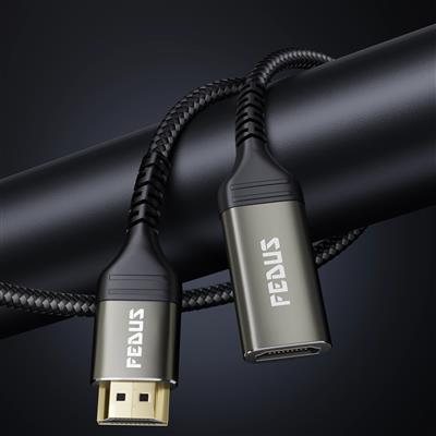 FEDUS HDMI Extension Cable Support 4K@60Hz 3D HDR, Male to Female HDMI Extender