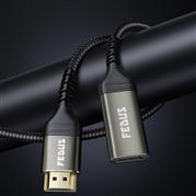 FEDUS HDMI Extension Cable Support 4K@60Hz 3D HDR, Male to Female HDMI Extender