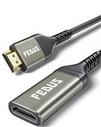 FEDUS HDMI Extension Cable Support 4K@60Hz 3D HDR, Male to Female HDMI Extender