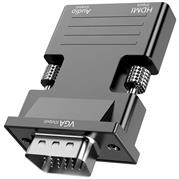 FEDUS VGA to HDMI Converter Cable, VGA to HDMI Adapter with Audio, 1080P Video D