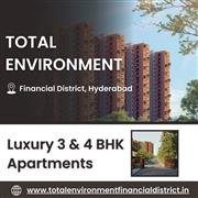 Total Environment - Premium 3 & 4 BHK Luxury Apartments in Hyderabad