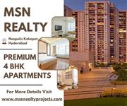 MSN Realty Luxury 4BHK Apartments in Hyderabad | Premium Homes for Modern Living