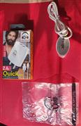 Fast Quick U&I 2.4A Mobile Phone Charger 2 USB With Type C Data Cable