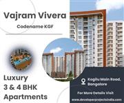 Vajram Vivera - Exclusive 3 & 4 BHK Premium Residences on Kogilu Main Road