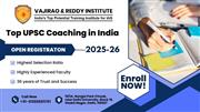 Top UPSC Coaching in India- Vajirao and Reddy Institute