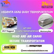 The dead body transit clearly in Vellore by Vedanta Air Cargo