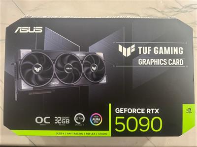 ASUS TUF Gaming GeForce RTX 5090 32GB GDDR7 Gaming Graphics Card