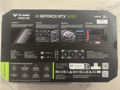 ASUS TUF Gaming GeForce RTX 5090 32GB GDDR7 Gaming Graphics Card