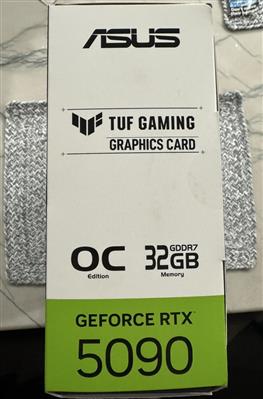 ASUS TUF Gaming GeForce RTX 5090 32GB GDDR7 Gaming Graphics Card