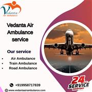 Now Avail the Best Vedanta Air Ambulance Service in Kolkata for High-Tech Medica