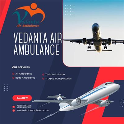 Now, Transfer to the Best Hospital Is Possible With Vedanta Air Ambulance in Mum