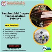 Panchmukhi guarantee On-Time Dead Body Ambulance in Patna with All preparations