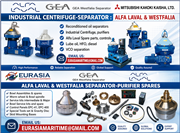 Alfa Laval oil separator purifier spare parts MAB-103B, MAB-104, MAB-205