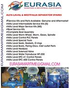 Alfa Laval oil separator purifier spare parts MAB-103B, MAB-104, MAB-205