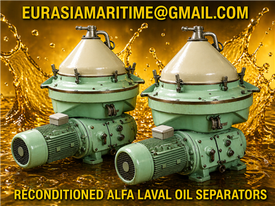 Alfa Laval oil separator purifier spare parts MAB-103B, MAB-104, MAB-205