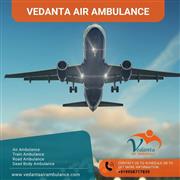 Transport Sick Persons to Other Cities Using Vedanta Air Ambulance Service in De