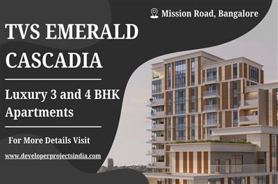 TVS Emerald Cascadia - Spacious 3 & 4 BHK Homes with World-Class Amenities