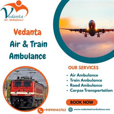 Avail Our Vedanta Air Ambulance Service in Chennai Now In Case Of Critical Medi