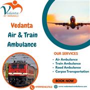 Avail Our Vedanta Air Ambulance Service in Chennai Now In Case Of Critical Medi