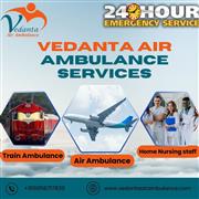 Choose Fully Customized Vedanta Air Ambulance Service in Mumbai