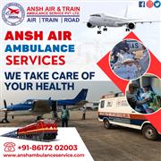 Ansh Air Ambulance Services in Patna: Your Safety Above All Else