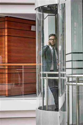 Luxury Capsule Elevator for Home by Spire Elevators