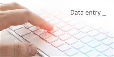 Work from Home: Data Entry Opportunity