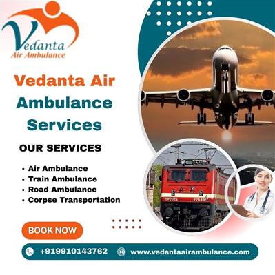 Hire Vedanta Air Ambulance Services for ICU Patients Transfer in Mumbai