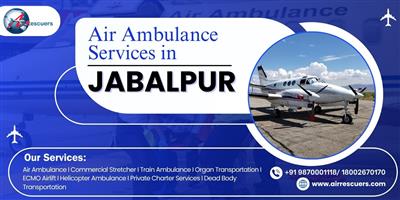 High-Tech Air Ambulance Services in Jabalpur