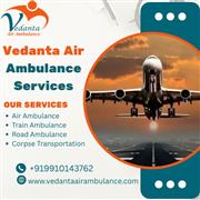 The Vedanta Air Ambulance Service in Siliguri Performs Crucial Functions