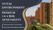 Luxury Apartments in Financial District - Total Environment 3 & 4 BHK Flats