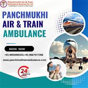Panchmukhi Train Ambulance from Ranchi to Delhi Provides Fast Transfers