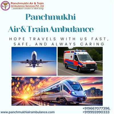 Panchmukhi Train Ambulance provides affordable medical relocation in Guwahati