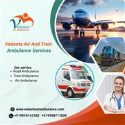 Vedanta Air Ambulance Service in Patna Provides Life-Saving Equipment