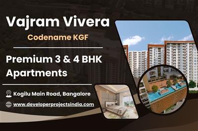 Vajram Vivera Apartments - Spacious Luxury Homes with Modern Amenities