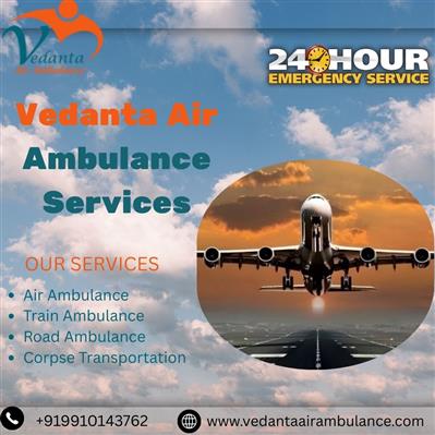 Vedanta Air Ambulance in Patna Offers Streamlined Transfers