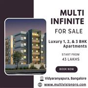 Multi Infinite - Stylish Urban Homes with 1, 2 & 3 BHK Apartments in Bangalore
