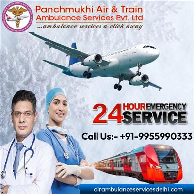 Panchmukhi Air and Train Ambulance Service in Patna stand ready