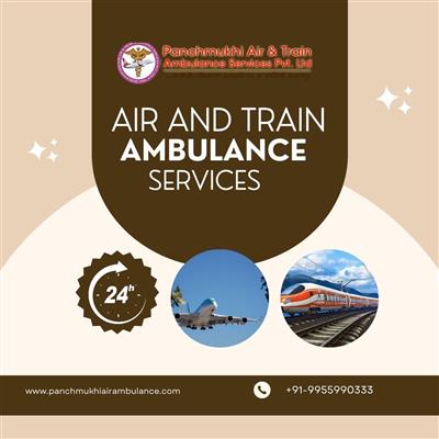 Panchmukhi Air and Train Ambulance Services in Chennai offer modern medical care